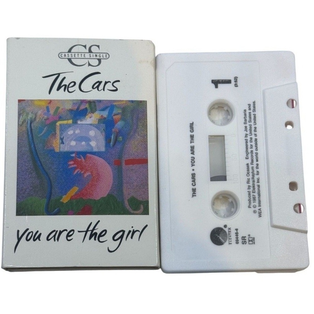 The Cars You Are the Girl‎ Cassette Single 69446-4 1987 Elektra